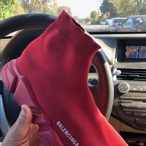 Red  Balenciagas